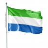 Pavillon Sierra Leone drapeaux des pays d'Afrique Unic