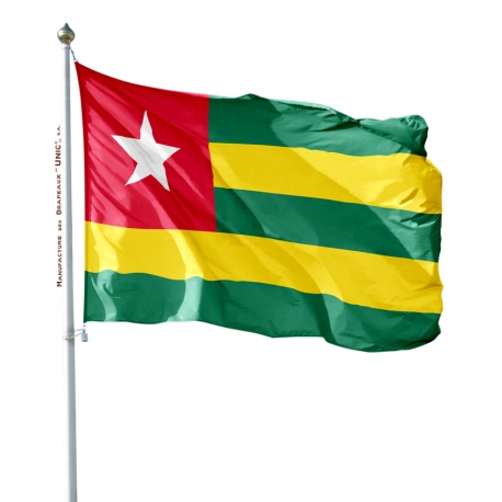 Pavillon Togo drapeaux des pays d'Afrique Unic