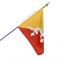 Drapeau Bhoutan