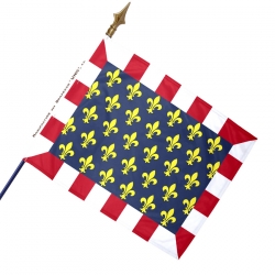 Drapeau Indre et Loire historique