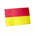 Drapeau rouge et jaune plage - pavillon baignade