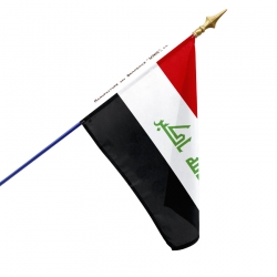 Drapeau Irak impression drapeau Unic