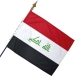 Drapeau Irak impression drapeau Unic