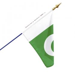 Drapeau Pakistan dans pays d'Asie