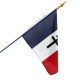 Drapeau France Croix de Lorraine drapeau français Unic