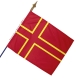 Drapeau Croix de Saint Olaf