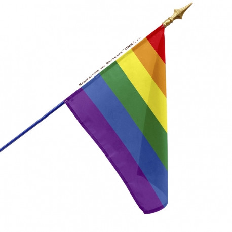 Tissu Drapeau Arc-en-Ciel - Gay - LGBT - Tissu au Mètre