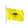 Pavillon avalanche jaune Drapeaux Unic