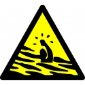 Panneau baignade non surveillée