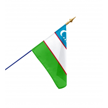 Drapeau Ouzbékistan dans drapeaux des pays Unic