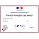 Offre echarpe brodée + écrin offert Drapeaux Unic