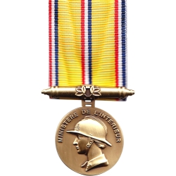 Médaille Sapeurs Pompiers 10 ans