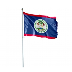 Pavillon Belize drapeau pays Unic