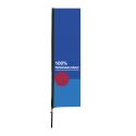 Oriflamme publicitaire - Top flam - Voile + mât