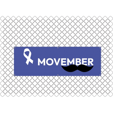 Banderole PVC Movember