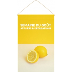 Kakemono personnalisé