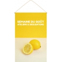 Kakemono personnalisé