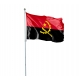 Pavillon Angola drapeau pays Unic