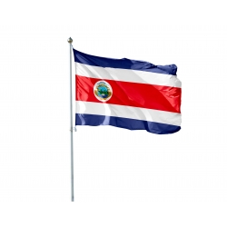 Pavillon Costa Rica drapeau du monde Unic