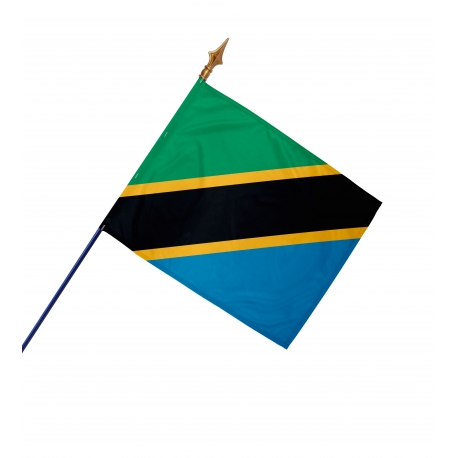 Drapeau Tanzanie dans drapeaux des pays d'Afrique Unic