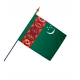 Drapeau Turkménistan dans drapeaux des pays Unic