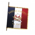 Drapeau brodé