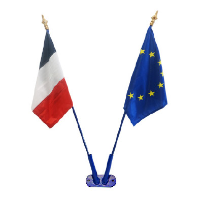 Drapeau Normandie pour mât à hisser via une drisse - DOUBLET